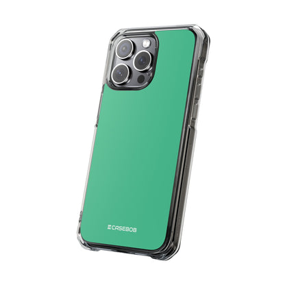 Ocean Green - Clear Impact Case for iPhone