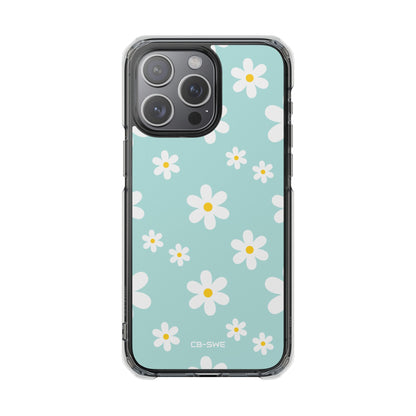 Daisies On Blue iPhone Case - Impact