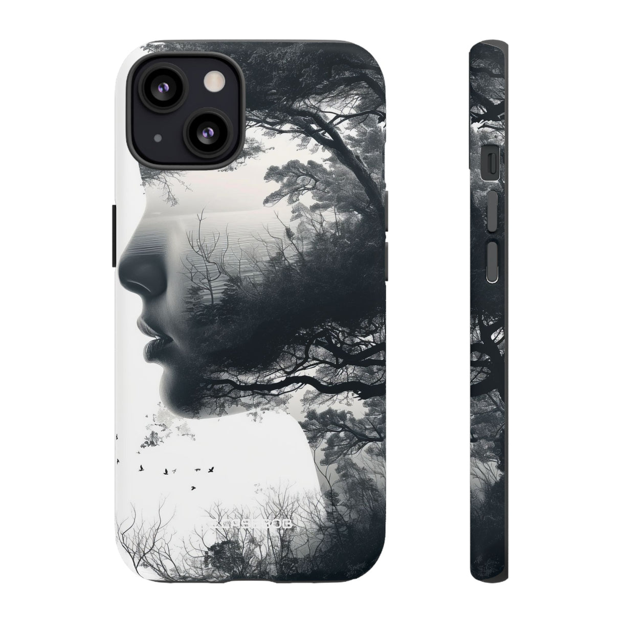 **Nature Silhouette** | Protective Phone Case for iPhone