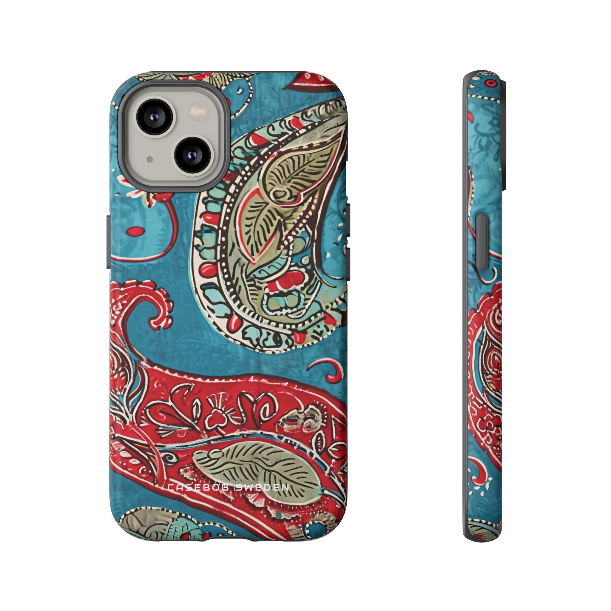 Vintage Paisley Elegance iPhone 14 - Tough Phone Case