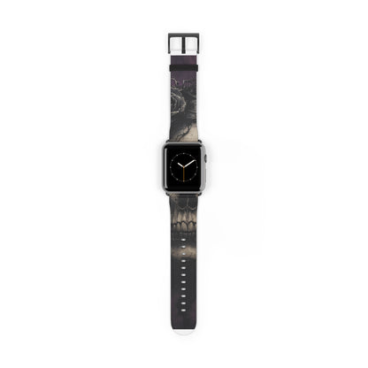 Winged Skull Rose - Watch Band