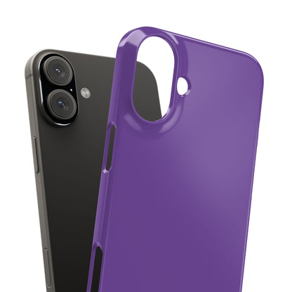 Blue Violet iPhone 16 - Slim Phone Case