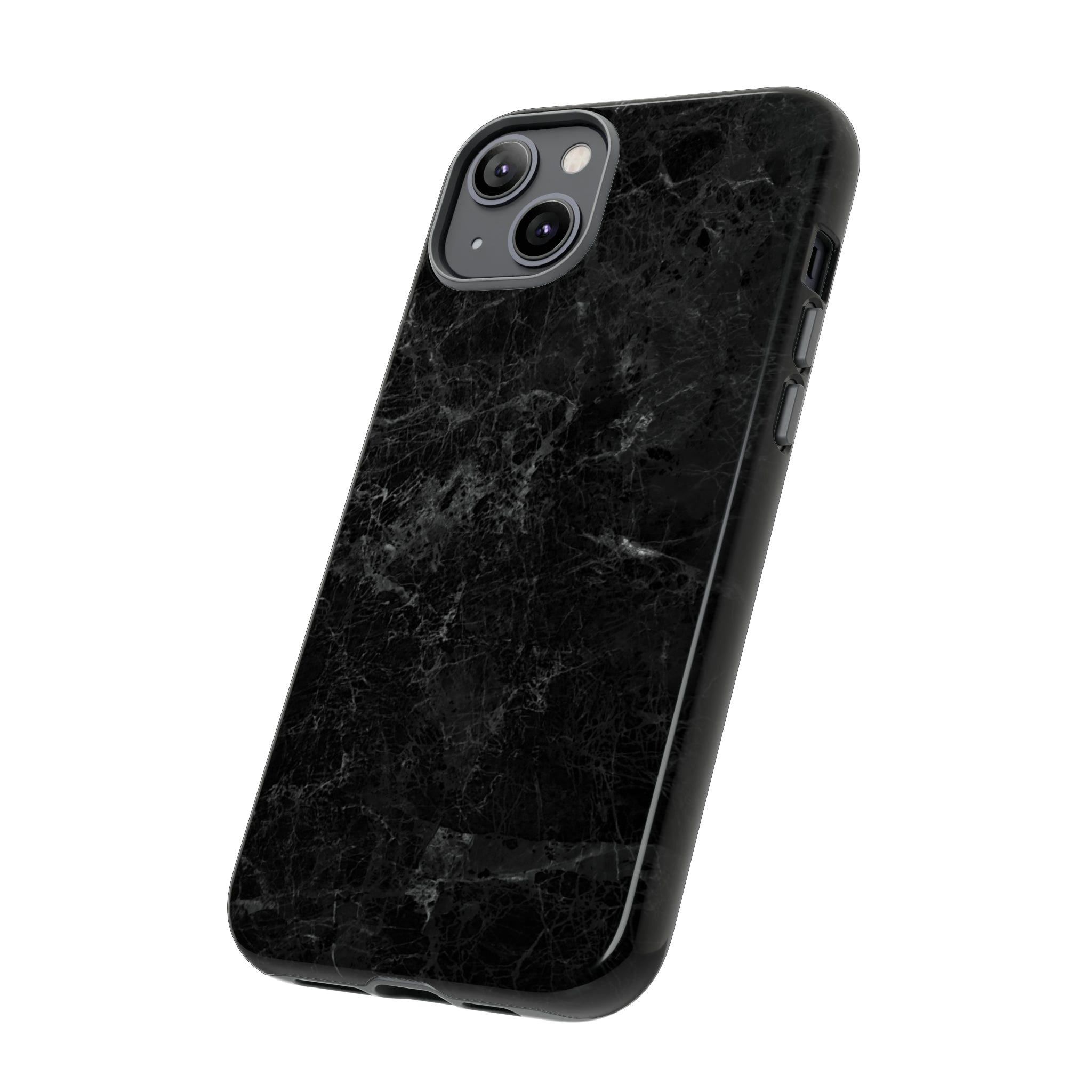 Black Marble - Protective Phone Case