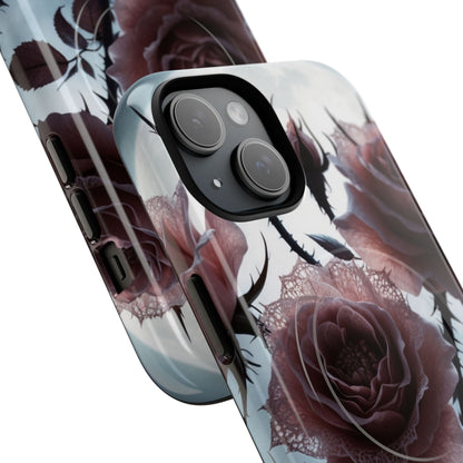 Luminous Rose Thorns iPhone 15 Case - Tough+