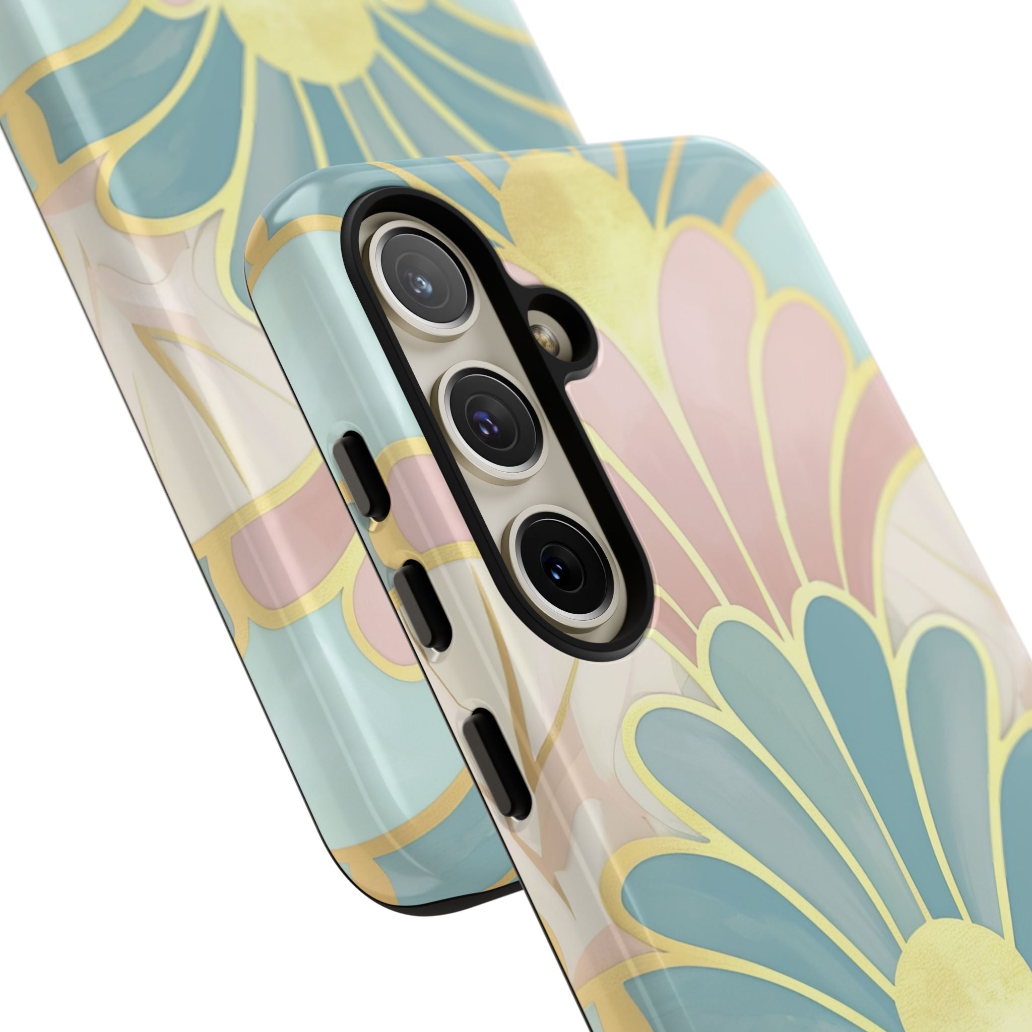 Pastel Deco Elegance - Tough Samsung S24 Phone Case