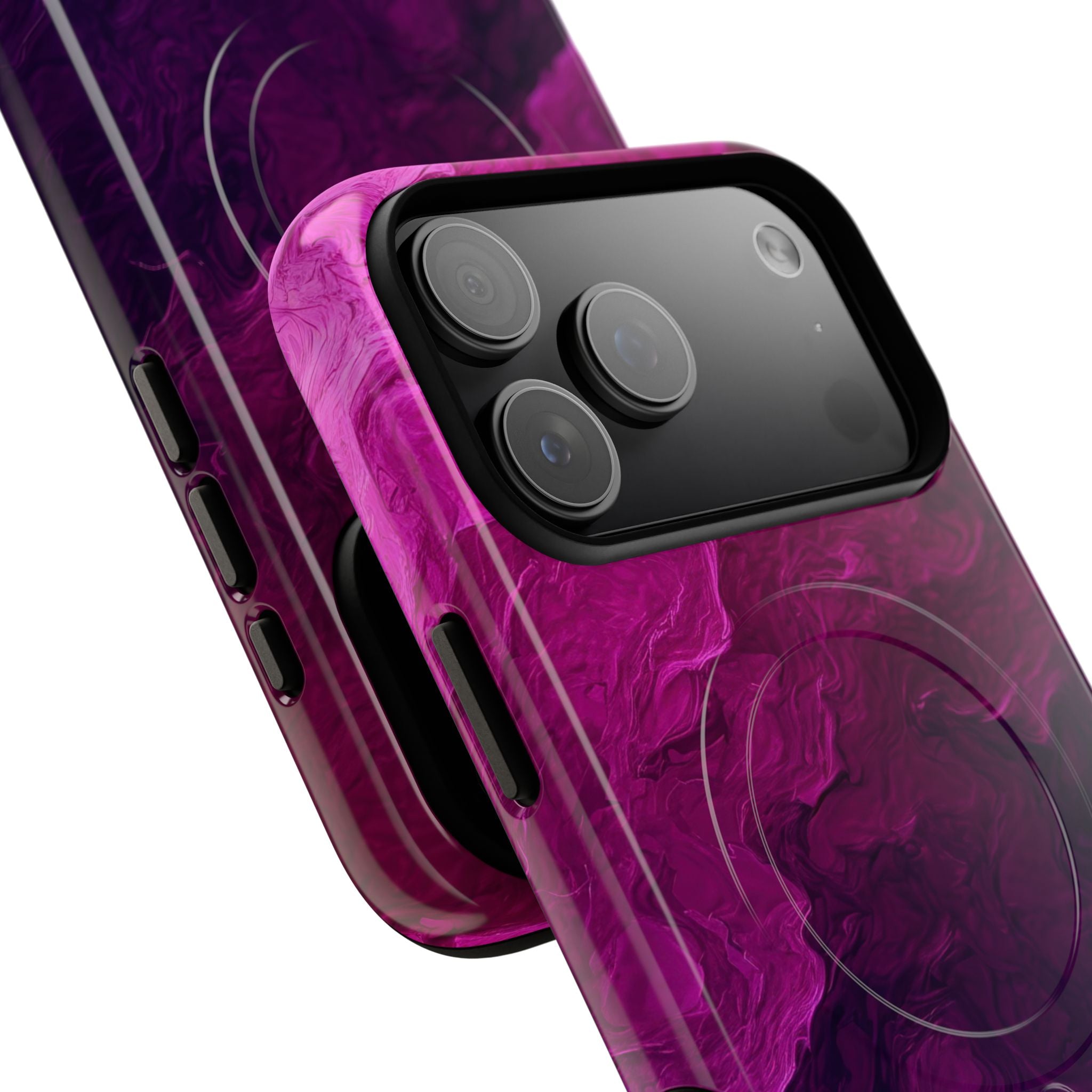 Violet Swirl iPhone 17 Pro Max Case - Tough+