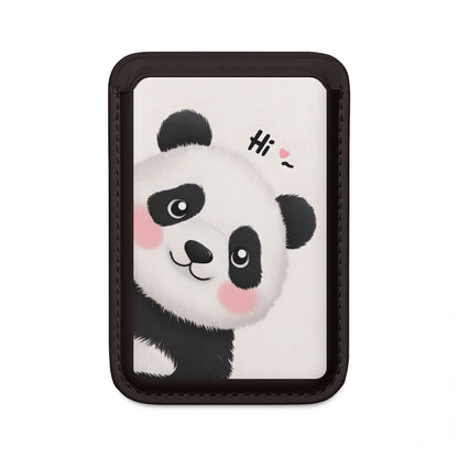 Peeking Panda Blush Wallet – MagSafe Ready