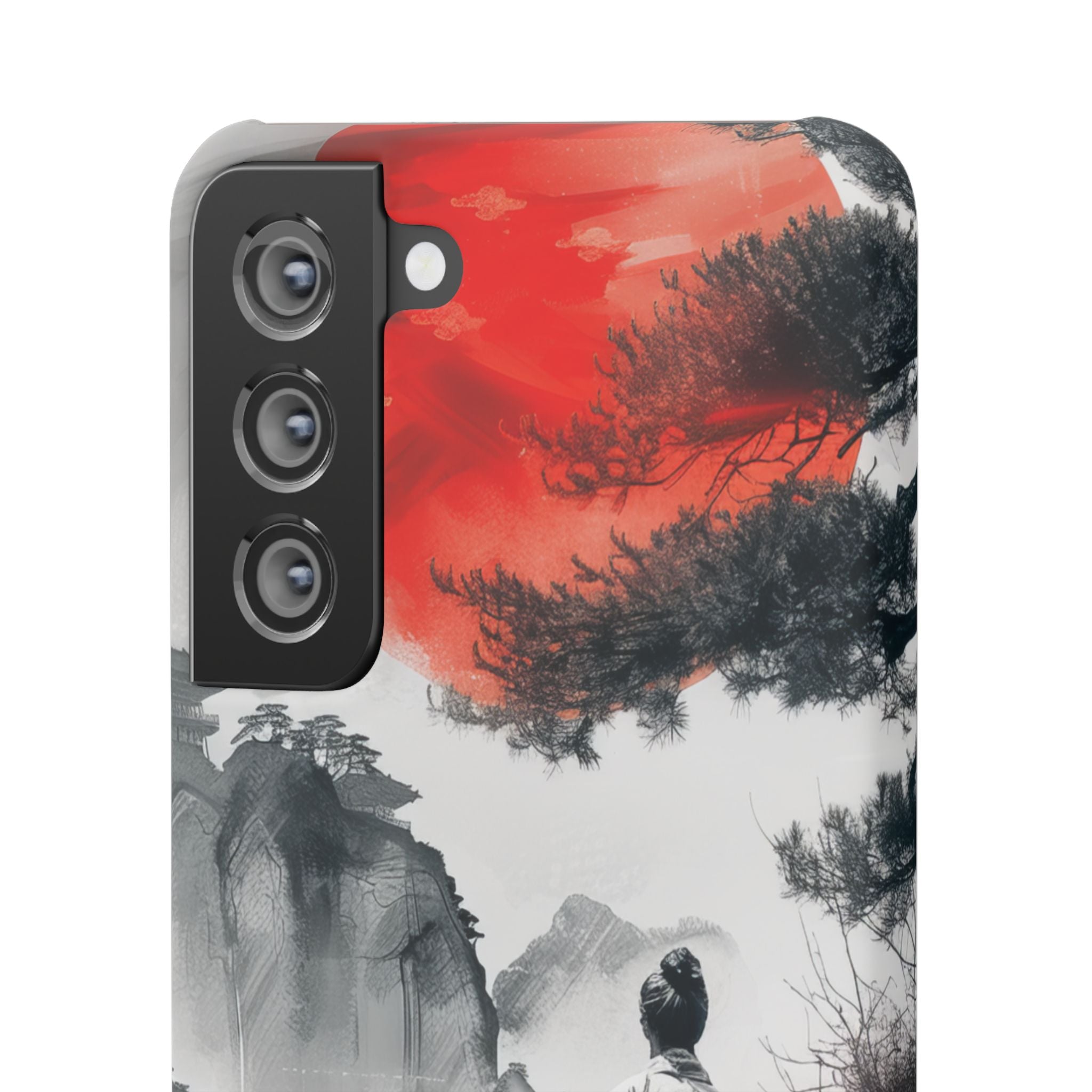 Zen Harmony: Japanese Serenity in Motion Samsung S21 - Slim Phone Case