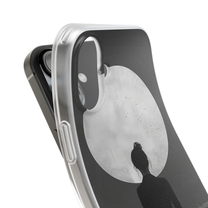 Silhouette Moonlight iPhone 16 Plus Case - Soft