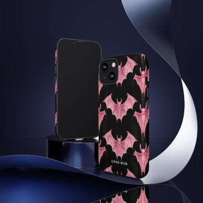 Pink Batwave iPhone 13 Case - Tough