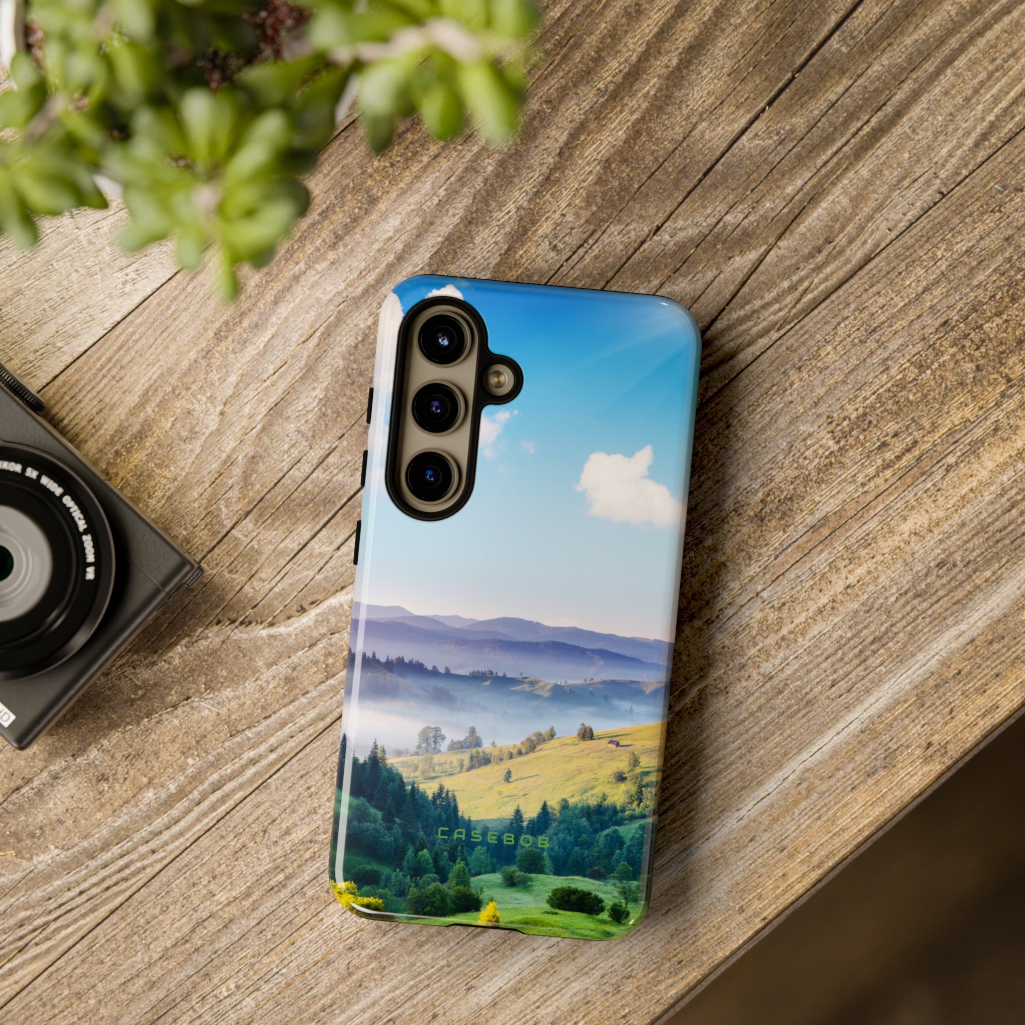 Mountain Sunny Day - Protective Phone Case