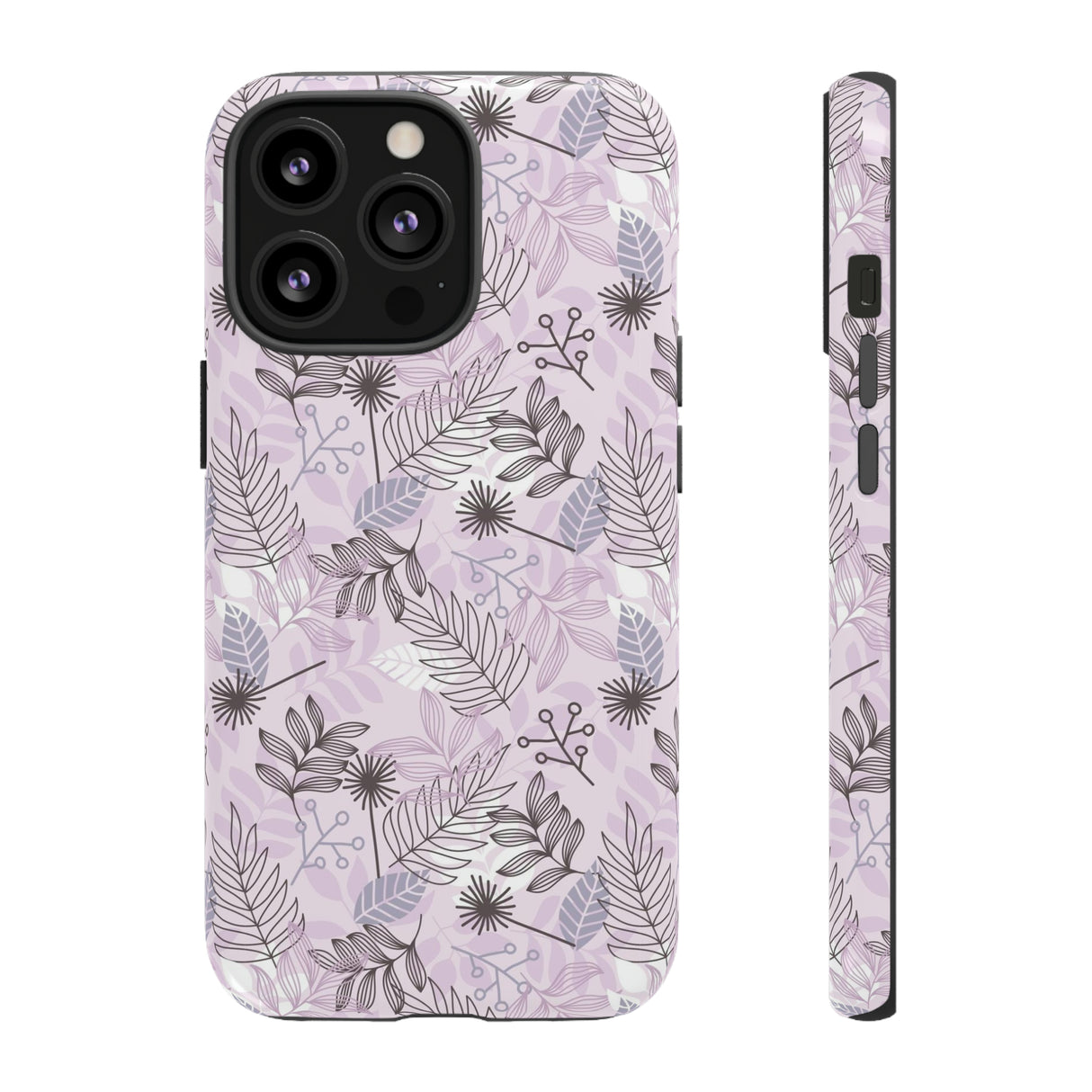 Purple Leaf - Protective Phone Case