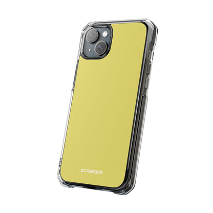 Straw Yellow - Clear Impact Case for iPhone