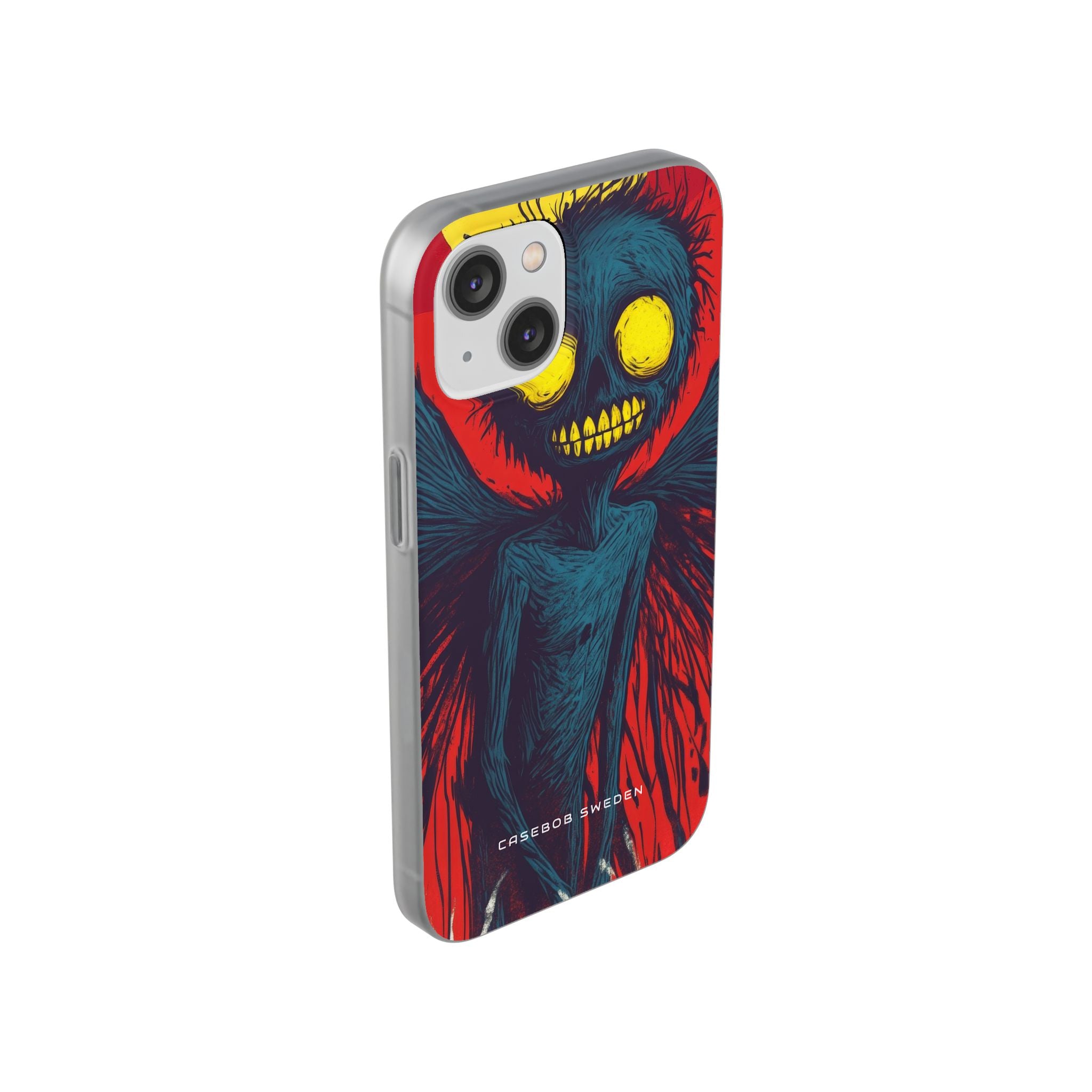 Gothic Winged Apparition iPhone 14 - Flexi Phone Case