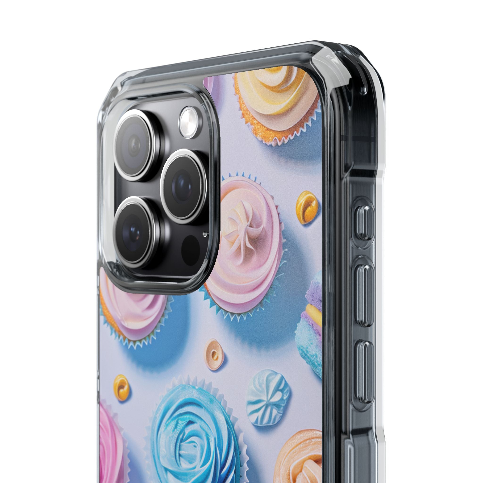 Pastel Whimsy Desserts - Clear Impact iPhone 15 Phone Case