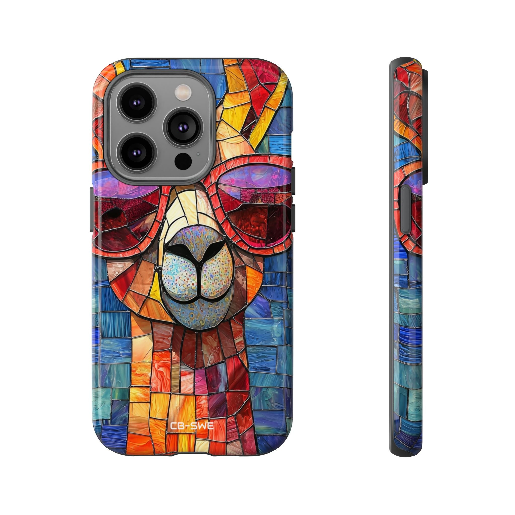 Llama Wears Sunglasses - iPhone Case