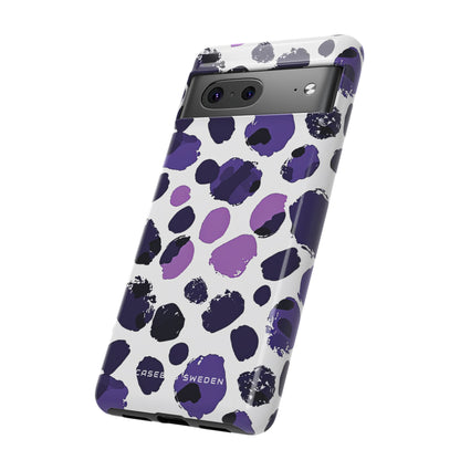 Purple Inkblots Google Pixel 7 - Tough Phone Case