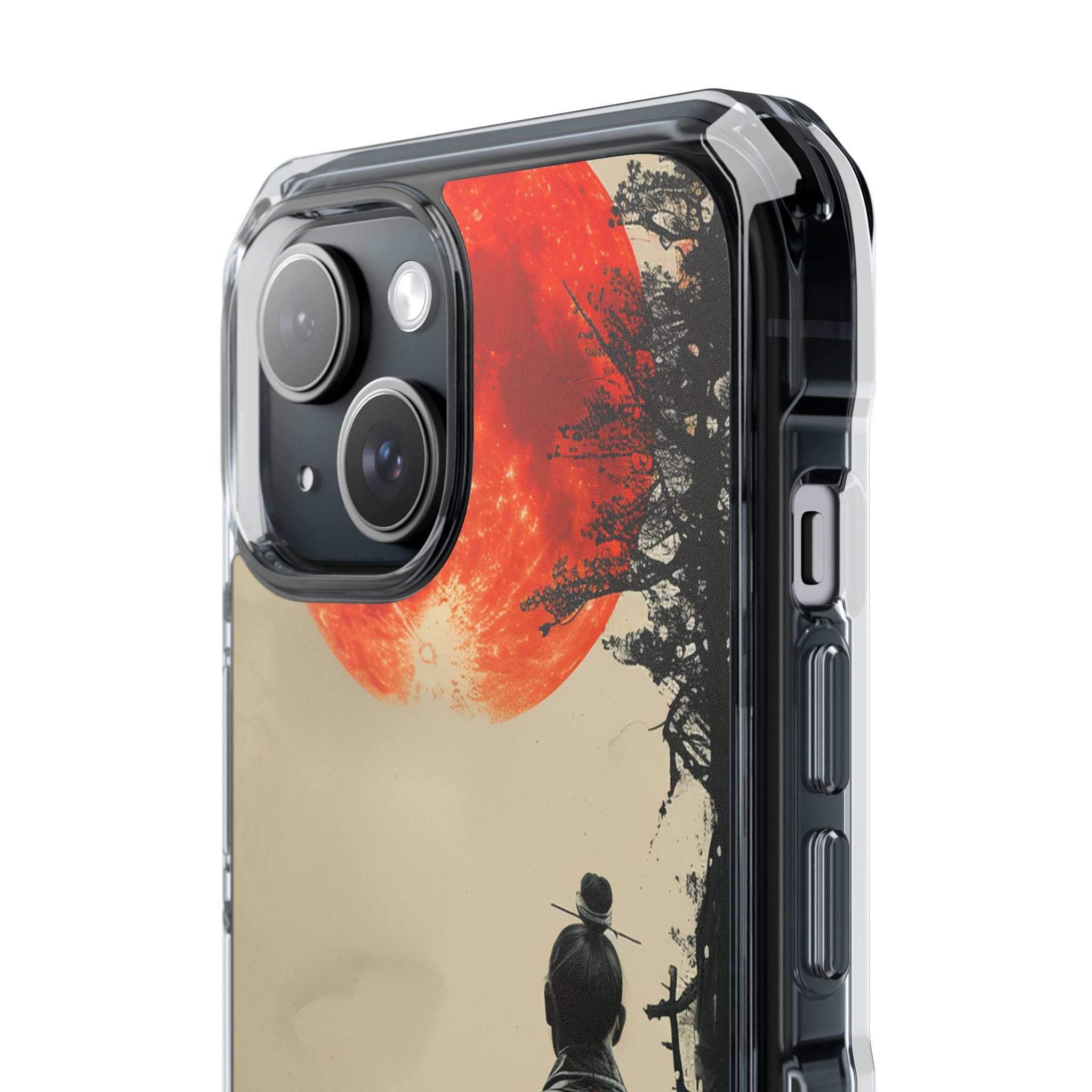 Zen Eclipse iPhone 15 - Clear Impact Phone Case