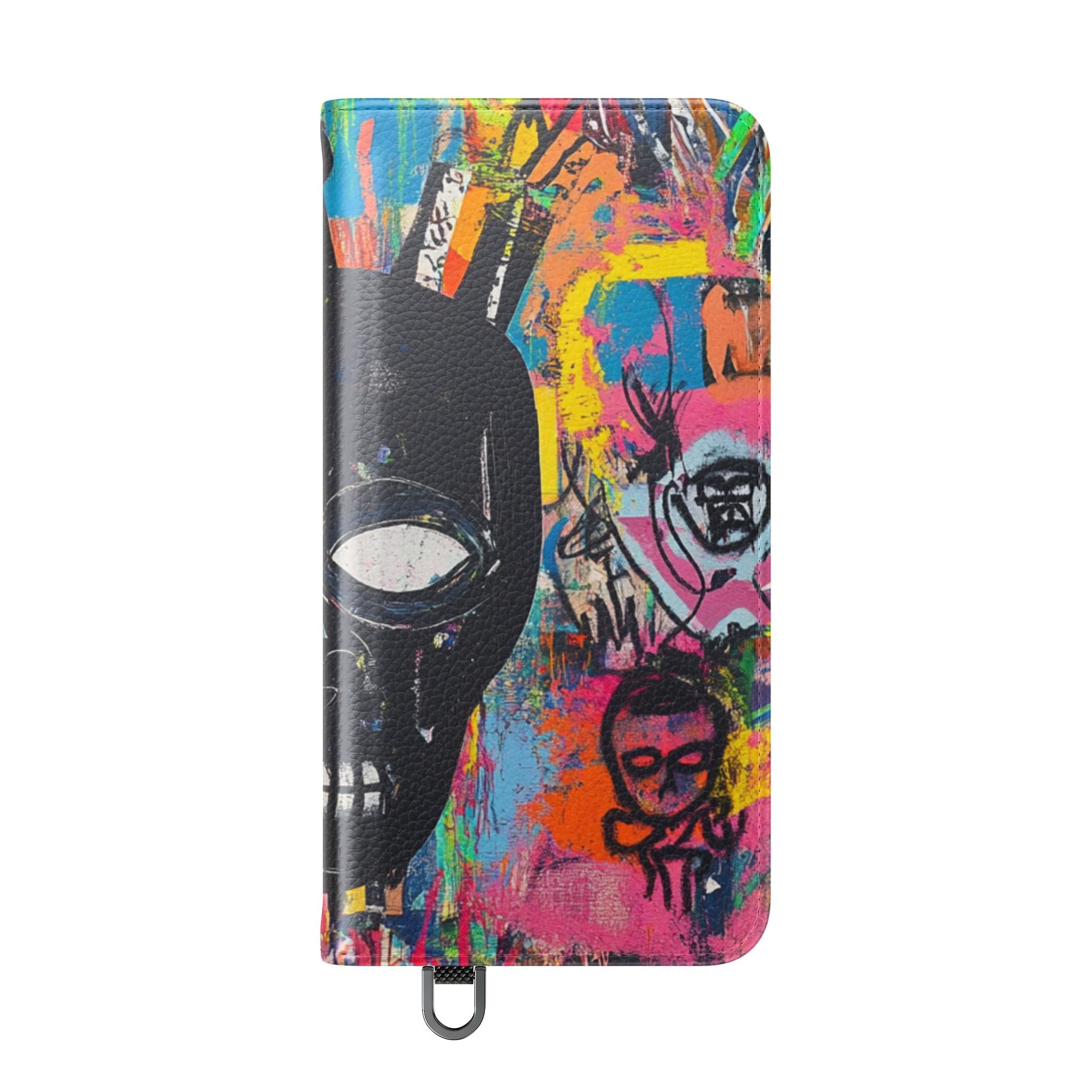 Neon Skull Burst - Samsung S25 Case - Wallet