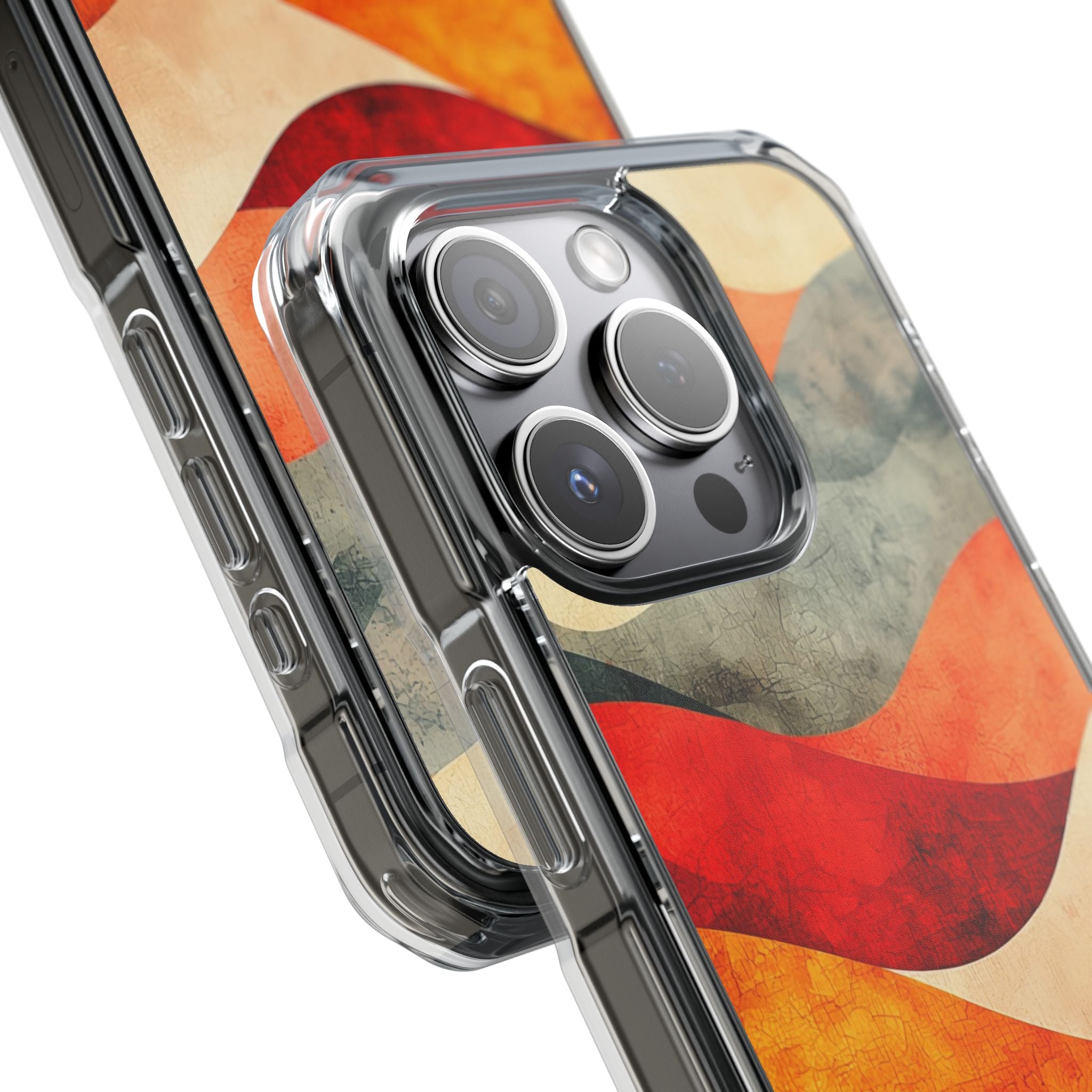 Cracked Wave Sunset iPhone 15 Pro Case - Impact