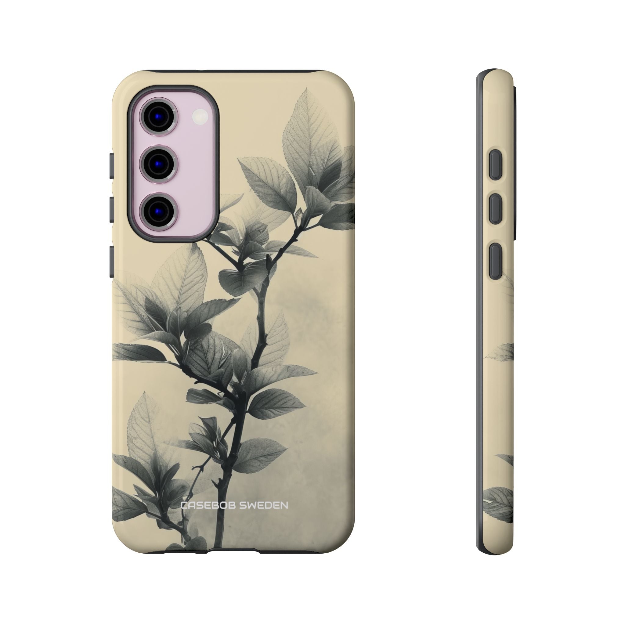 Beige Branch Art - Tough Samsung S23 Phone Case