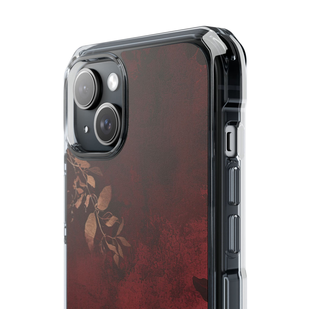 Pantone Marsala  | Phone Case for iPhone (Clear Impact Case - Magnetic)