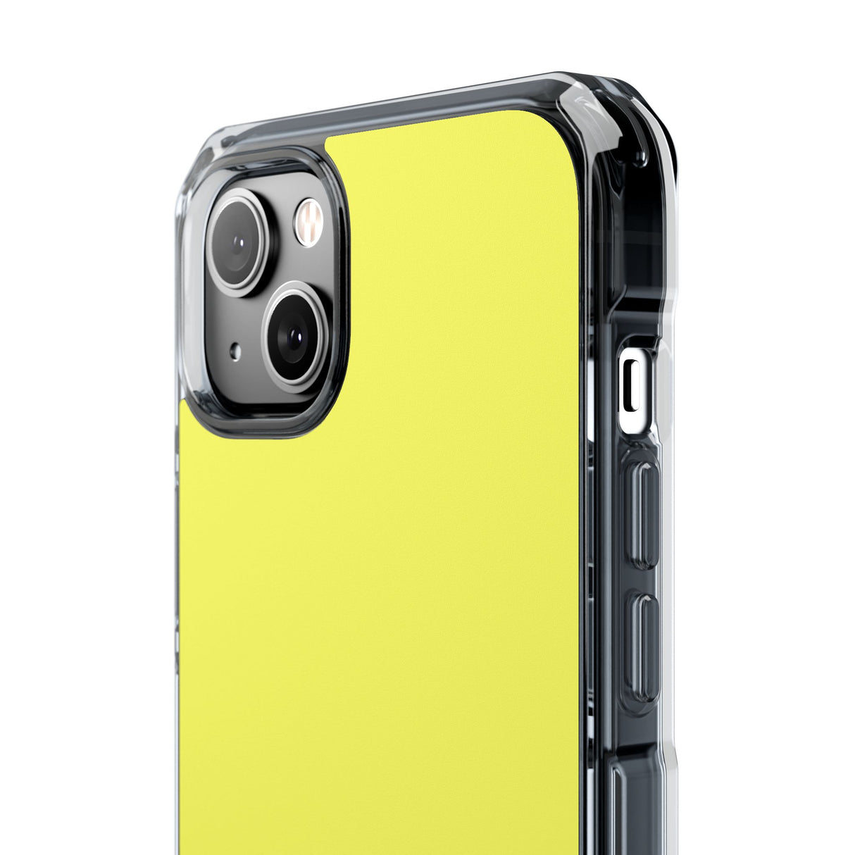 Laser Lemon | Handyhülle für iPhone (Clear Impact Case - Magnetisch) 