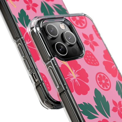 Tropical Hibiscus Harmony iPhone Case - Impact