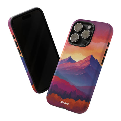 Mountain Peaks Rise - iPhone Case