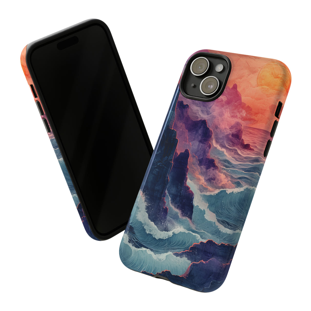 Tranquil Cliffside Views - Protective Phone Case