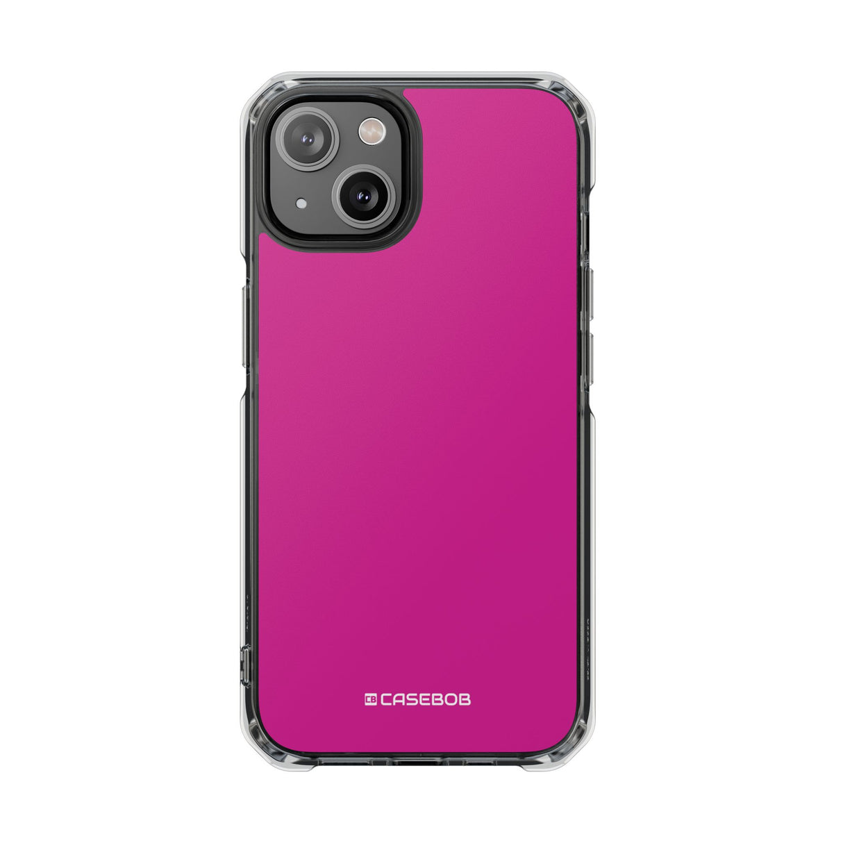 Violet Red | Phone Case for iPhone (Clear Impact Case - Magnetic)