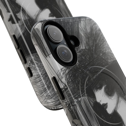 Vintage Feather Elegance iPhone 16 - Tough+