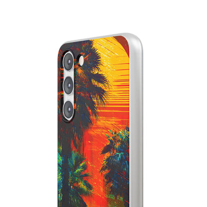 Tropical Sunburst Samsung S23 Plus Case - Soft