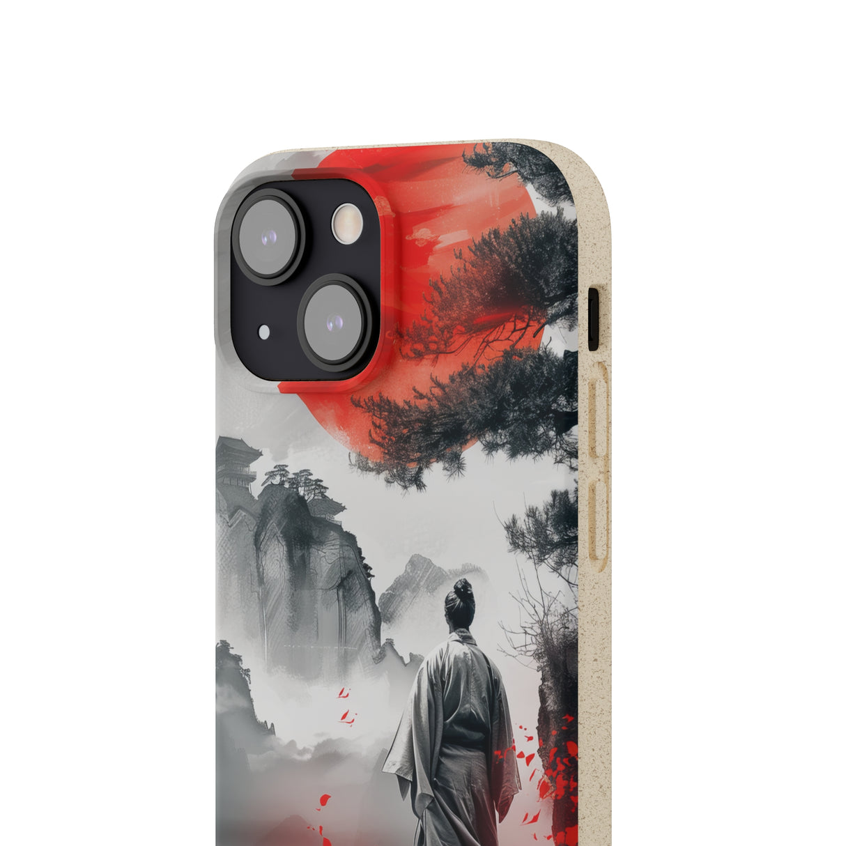 Serene Samurai Sunrise | Biodegradable Phone Case