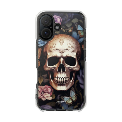 Skull Among Blossoms iPhone Case - Impact