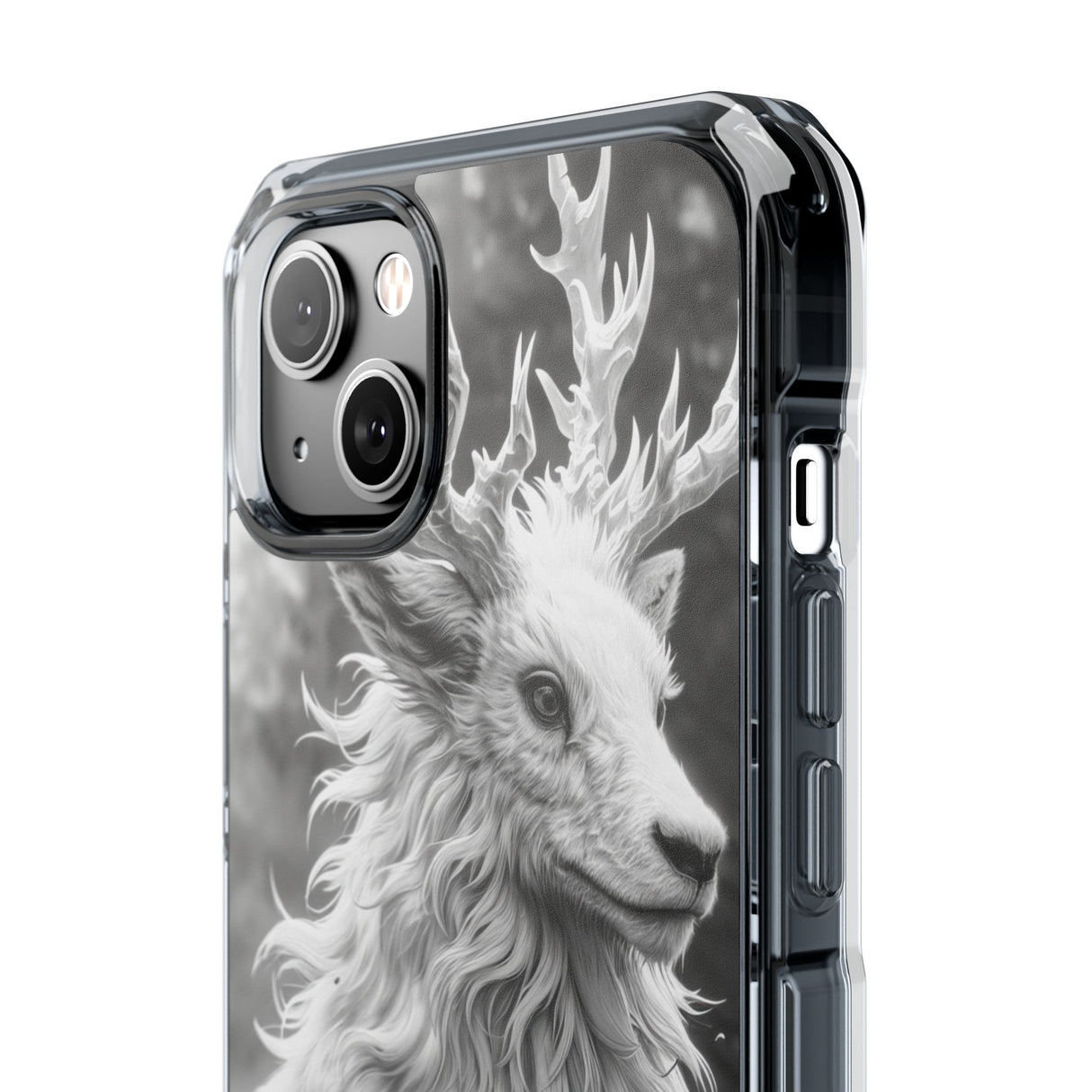 Majestic Forest Guardian - Phone Case for iPhone (Clear Impact - Magnetic)