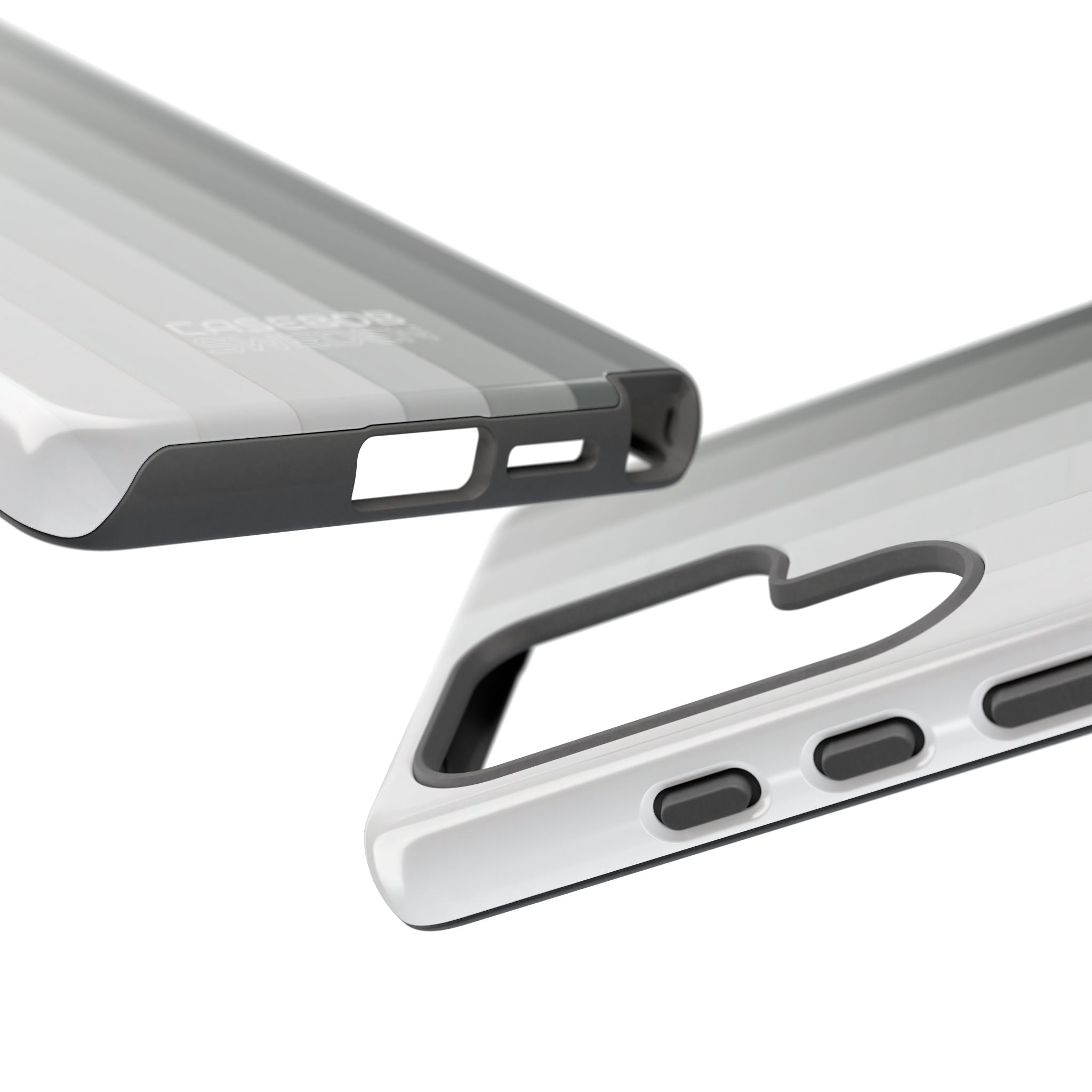 Zilveren verloopstrepen Samsung S25 - Tough