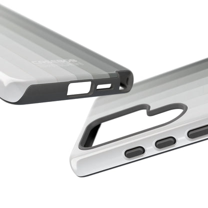 Zilveren verloopstrepen Samsung S25 - Tough