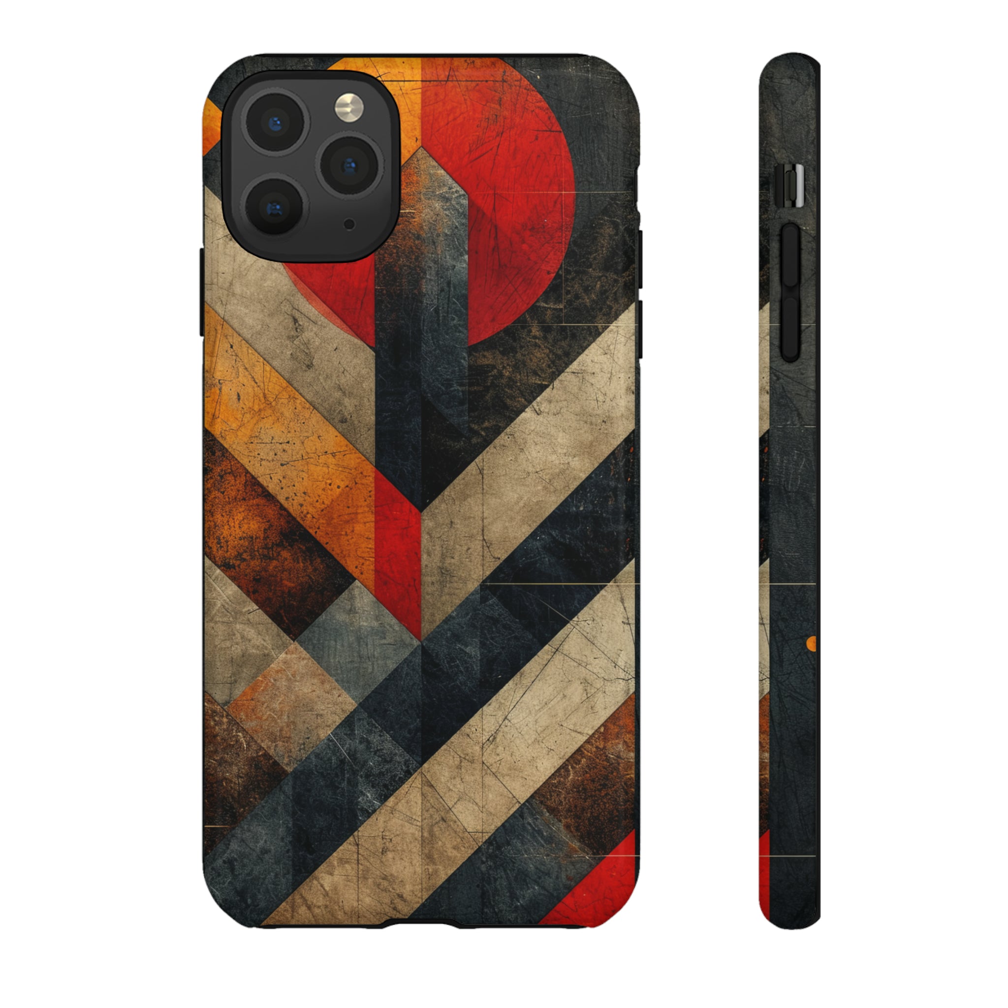 Art Deco Geometry Extravaganza - Protective Phone Case