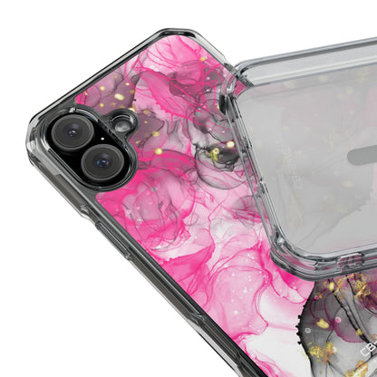Vibrant Pink Swirls iPhone Case - Impact