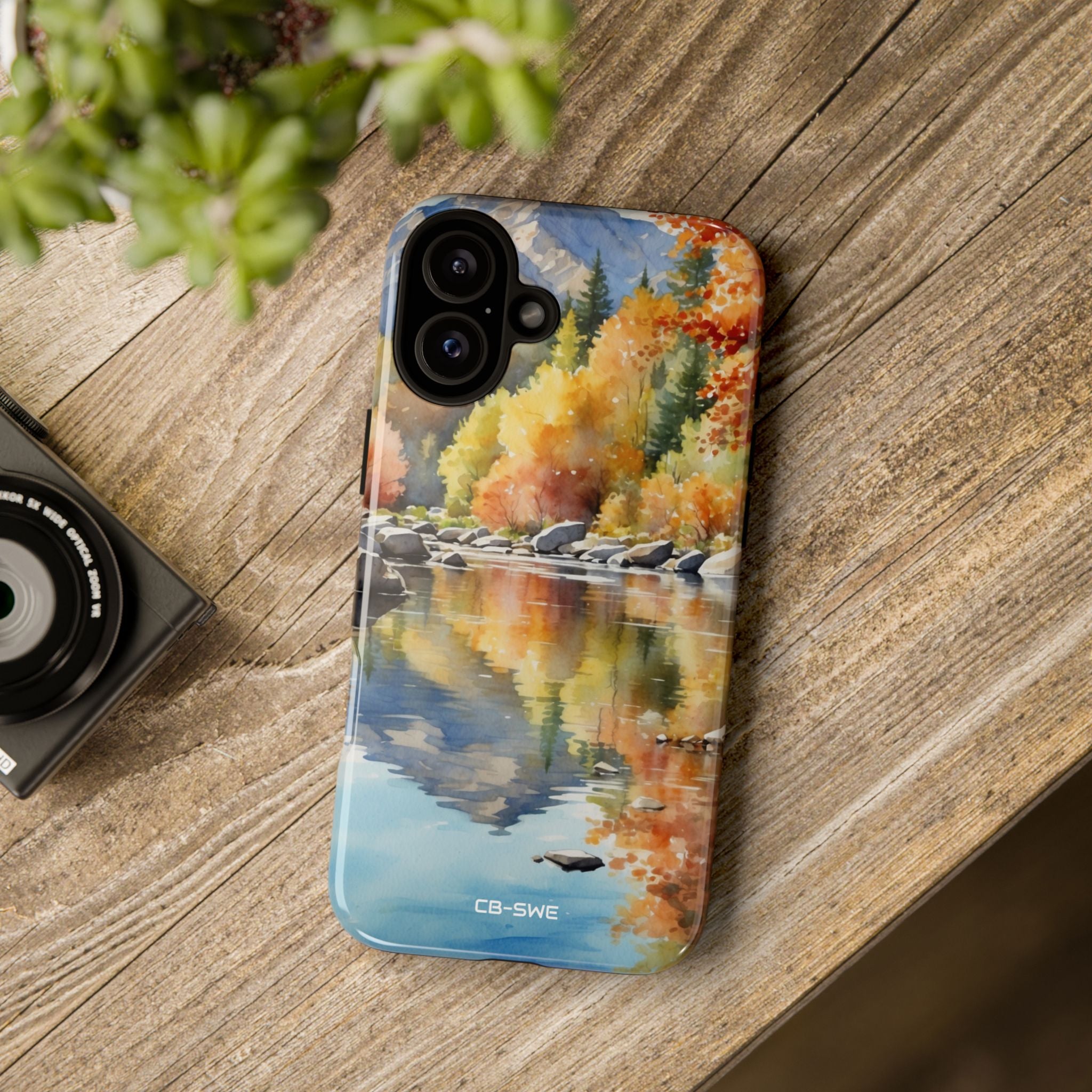 Autumn Leaves Reflect - iPhone Case