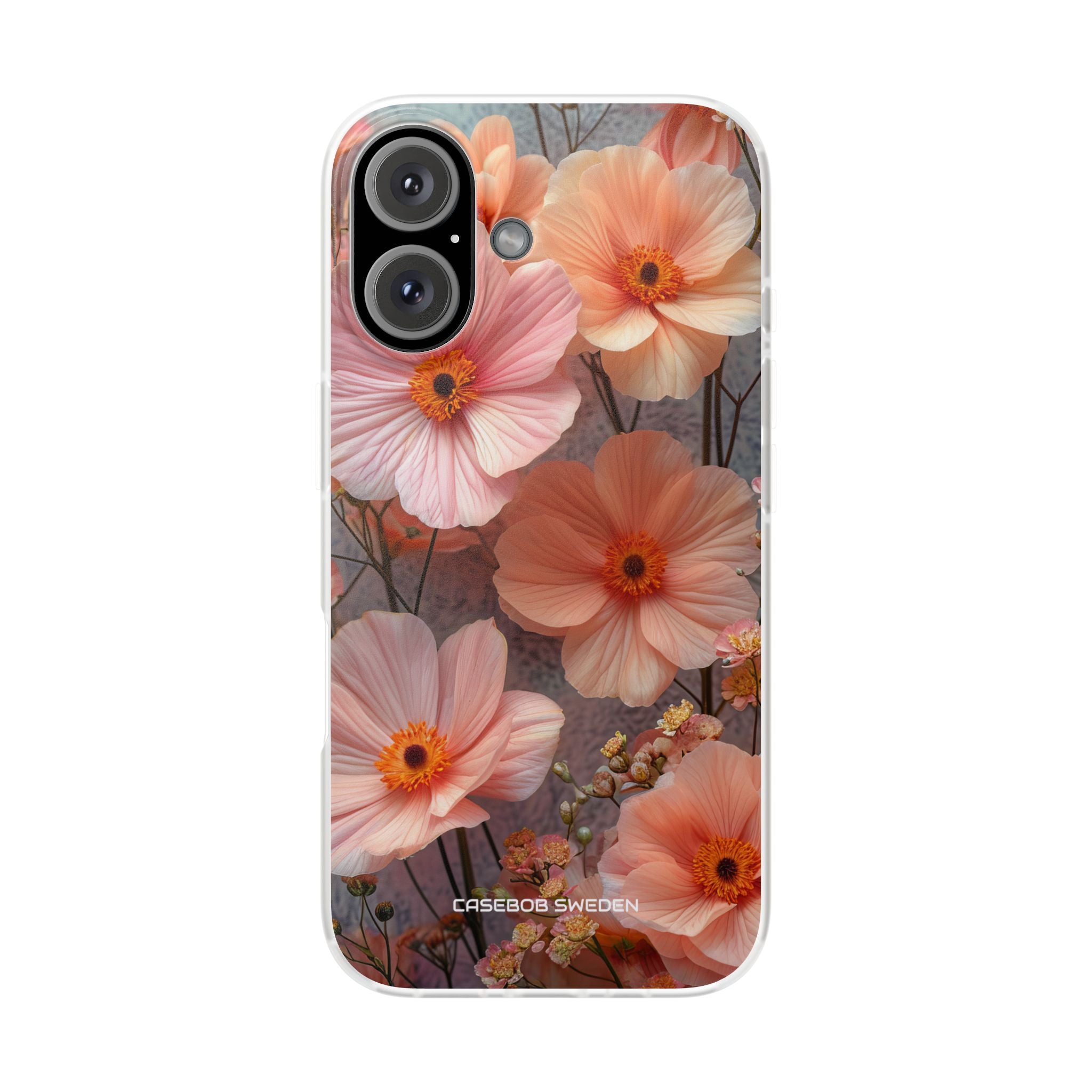 Serene Botanical Blooms - Flexi iPhone 16 Phone Case