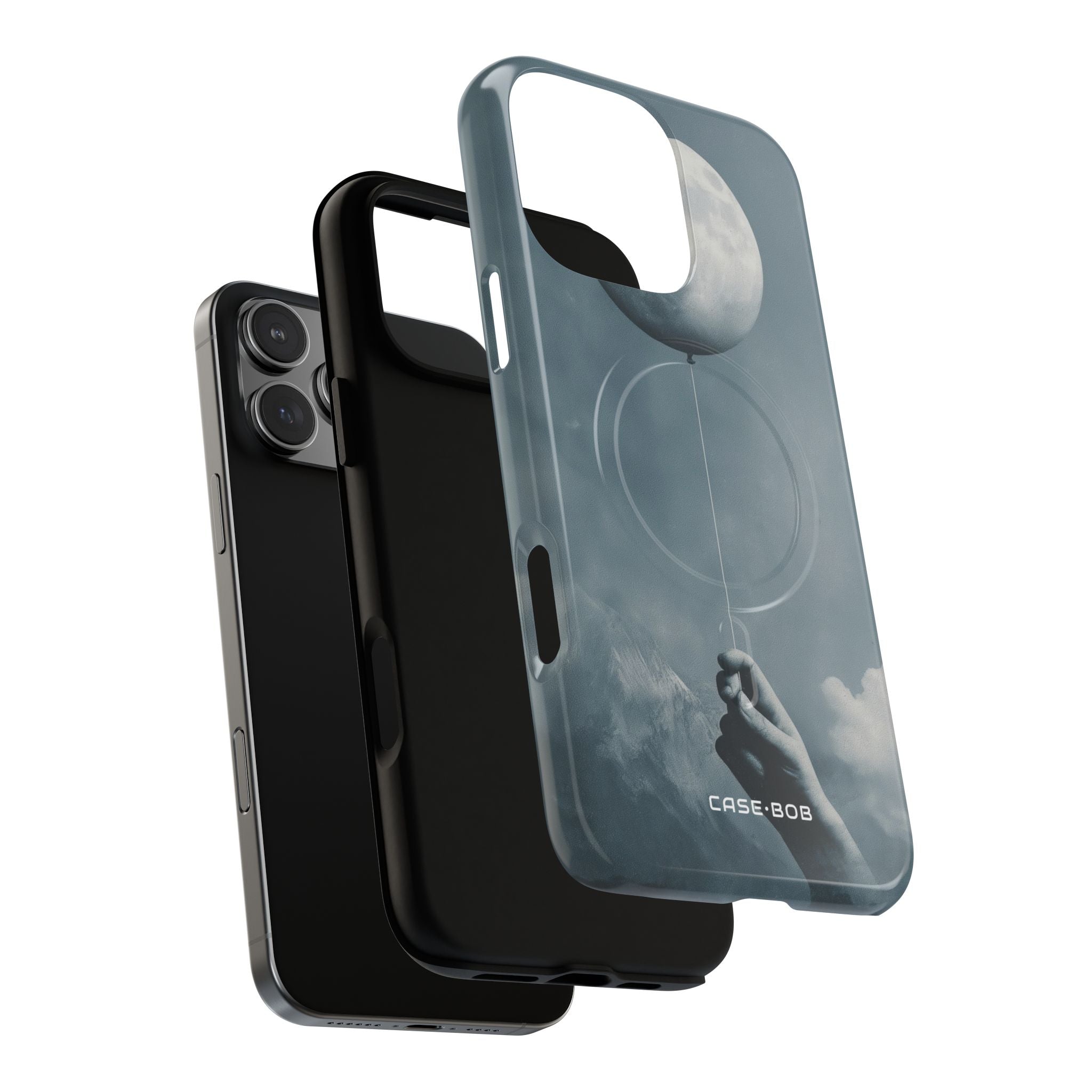 Moon Balloon iPhone 16 Pro Max Case - Tough+