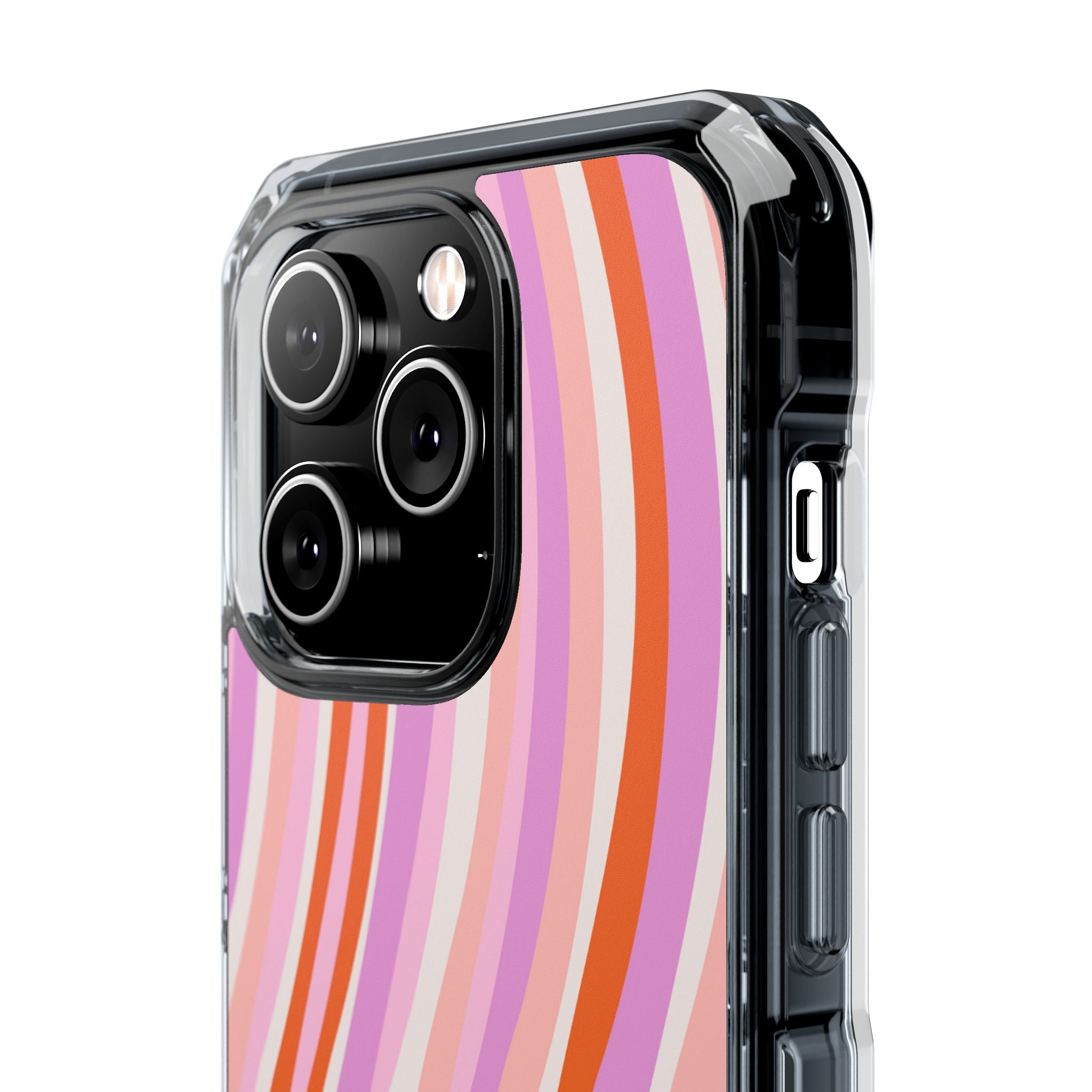 Vibrant Wave Symphony iPhone Case - Impact