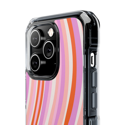 Vibrant Wave Symphony iPhone Case - Impact