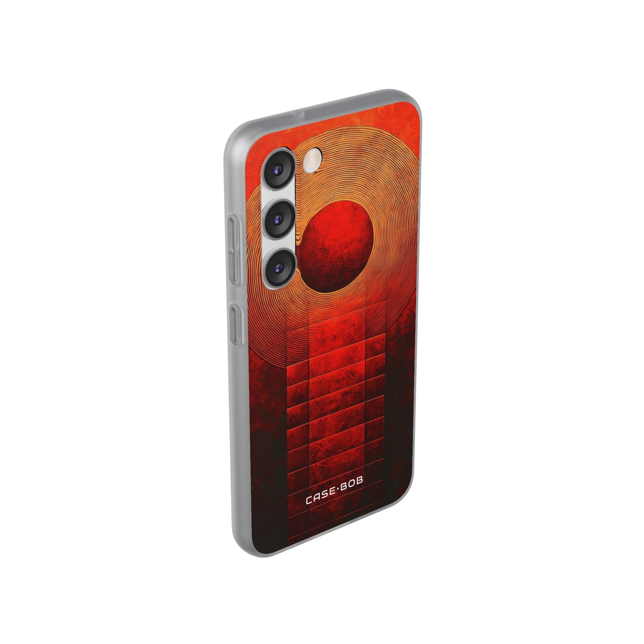 Crimson Orbit Samsung S23 Case - Soft