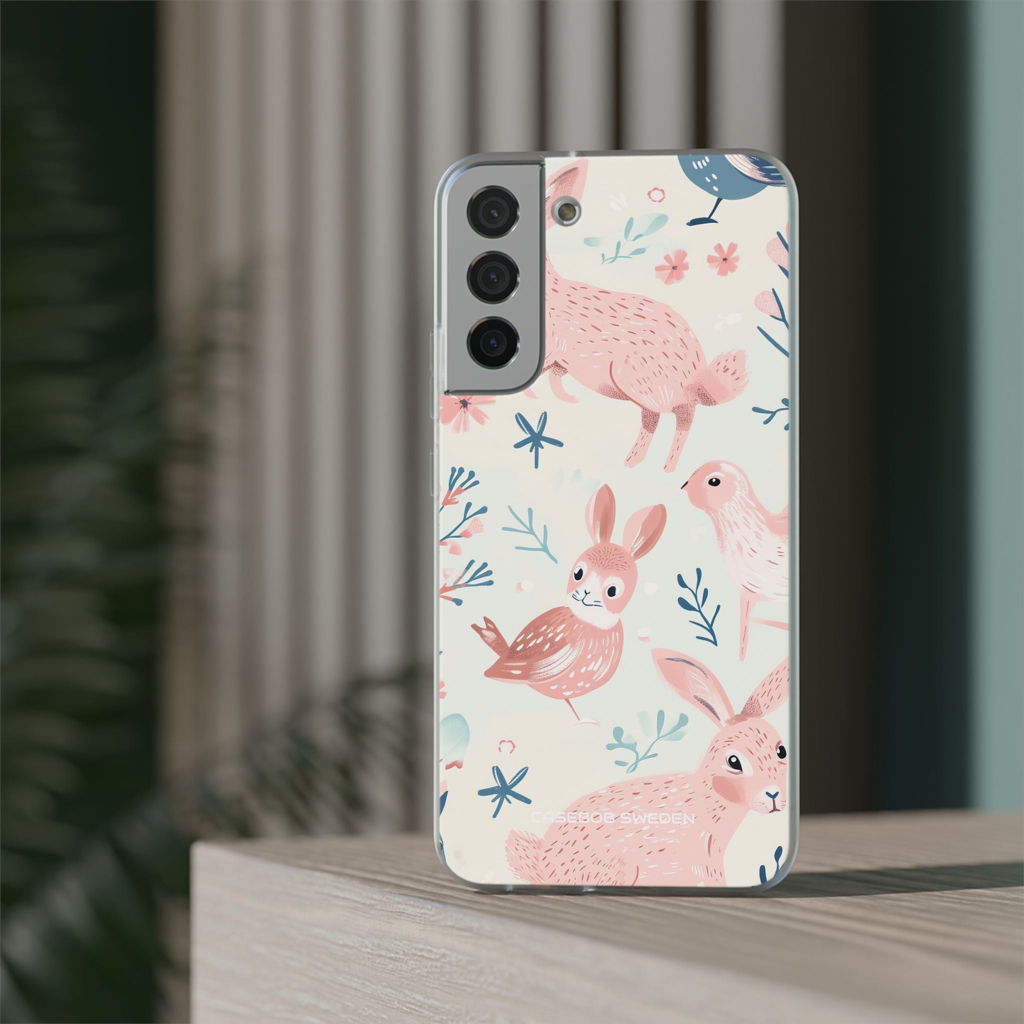 Pastel Whimsical Nature - Flexi Samsung S22 Phone Case