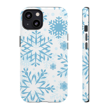 Winter Snowflake Symphony - iPhone Case