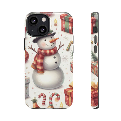 Snowman Welcomes Joy - iPhone Case
