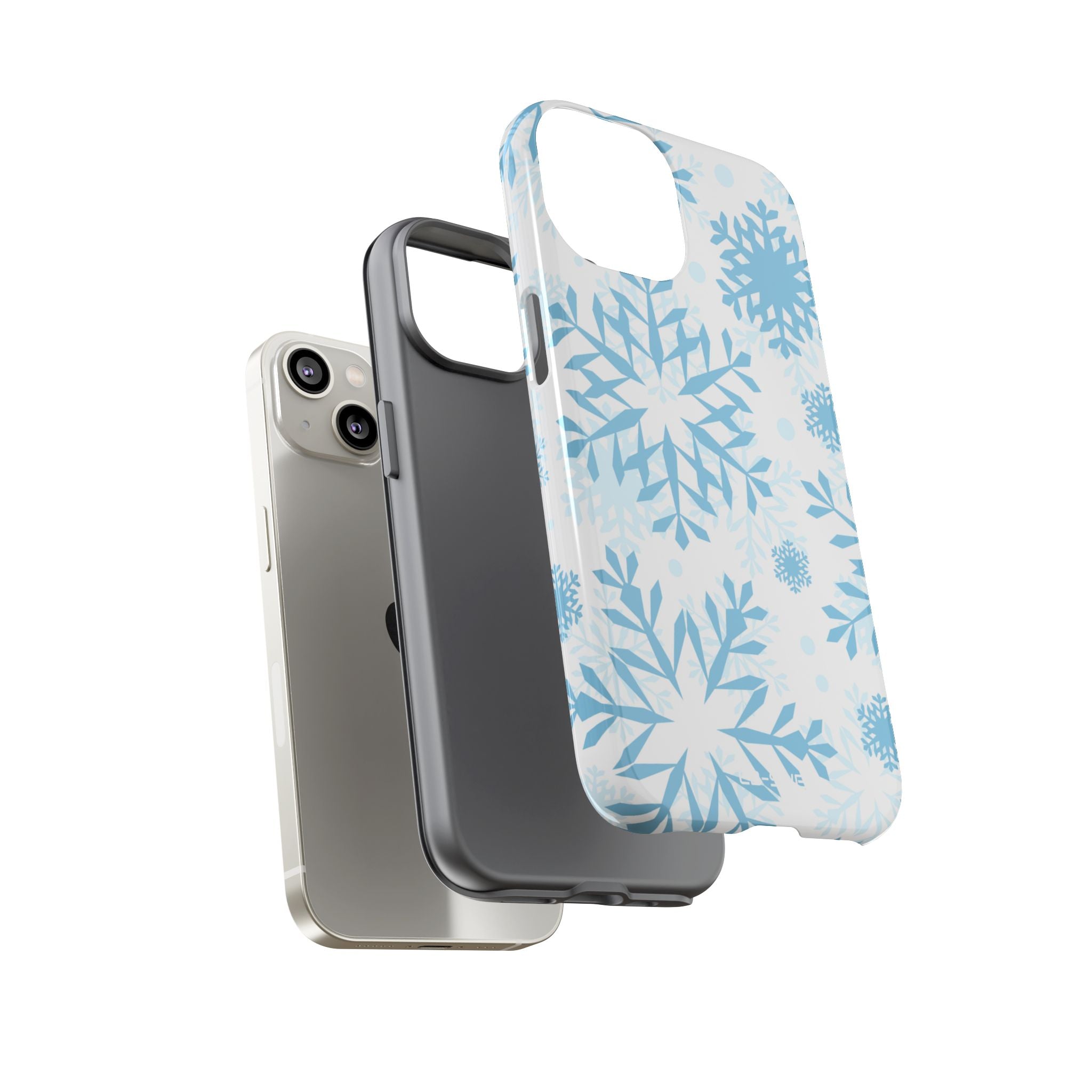 Winter Snowflake Symphony - iPhone Case